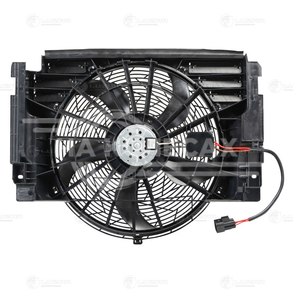 Электровентилятор кондиционера для автомобилей BMW X5 (E53) (00-) G (с кожухом и модулем управления)