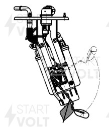 Модуль топливного насоса для автомобилей Hyundai Sonata NF (05-) 2.0i