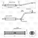 Глушитель для автомобилей Лада Largus (12-) (дв. 21129) дополнительный (резонатор) (алюминизированная сталь)