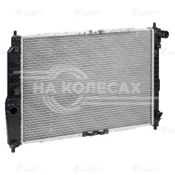 Радиатор охлаждения для автомобилей Aveo (05-) 1.2i/1.4i MT A/C+ (паяный)