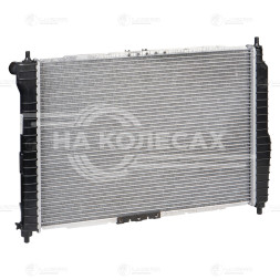 Радиатор охлаждения для автомобилей Aveo (05-) 1.2i/1.4i MT A/C+ (паяный)