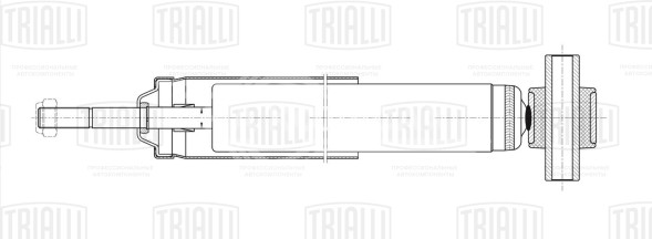 Амортизатор задний для автомобиля Volvo XC90 (02-)