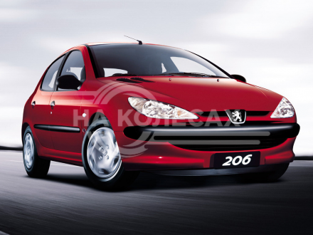 Арки задние Peugeot 206 1