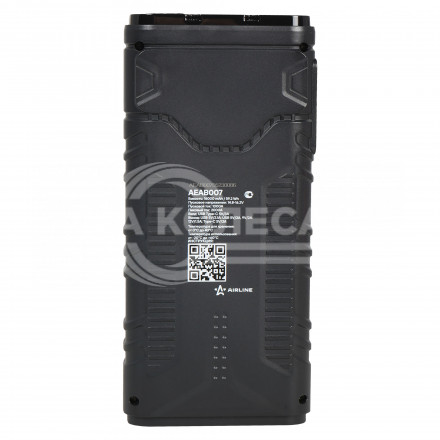 Аккумулятор пусковой (Booster) 16000мАч, 1000А, 14.8V, умные провода, пуск ДВС 5.0d, кейс