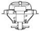 Термостат для автомобилей BMW 3 (E46) (98-)/5 (E34) (88-)/5 (E39) (95-) [M40;M42;M50;M52] (92°С) (термоэлемент)