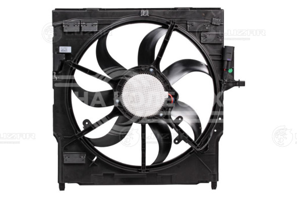 Электровентилятор охлаждения для автомобилей BMW X5 (E70) (07-)/X5 (F15-) (13-)/X6 (E71) (08-)/X6 (F16) (14-) (600W) (с кожухом)