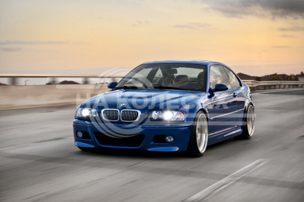 Крыло из стеклопластика BMW E46
