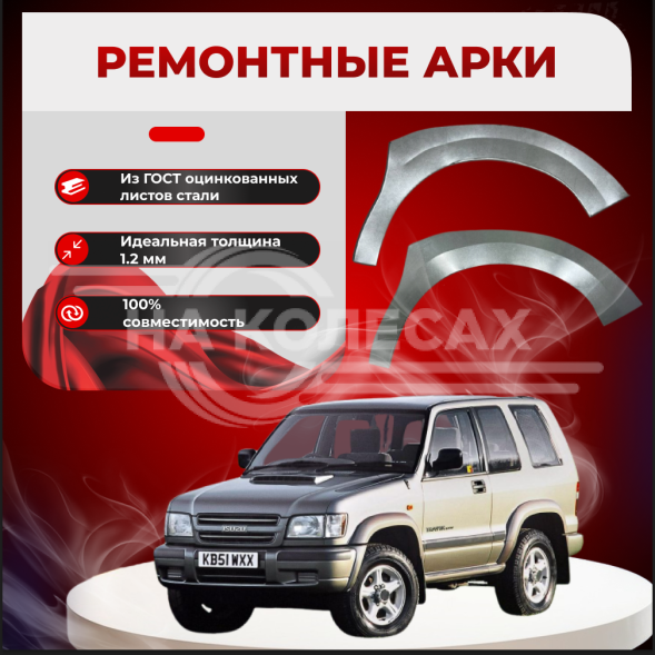Передняя арка Isuzu Trooper 2 внедорожник 3 двери