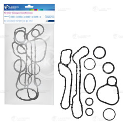 Кмпл прокладок теплообменника для автомобилей Chevrolet Cruze/Opel Astra J (09-) (9шт) (обновленный)