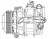 Компрессор кондиционера для автомобилей Range Rover Sport I (05-) 4.2i/4.4i