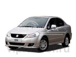 Внешние ремонтные пороги Suzuki SX4 1дорест/1рест