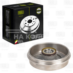 Барабан тормозной с колесным подшипником для автомобилей Renault Logan (04-) с ABS, d=203.3