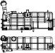 Бачок расширительный охл. жидкости для автомобилей КАМАЗ 5490/MB Axor (01-)/Atego (98-)
