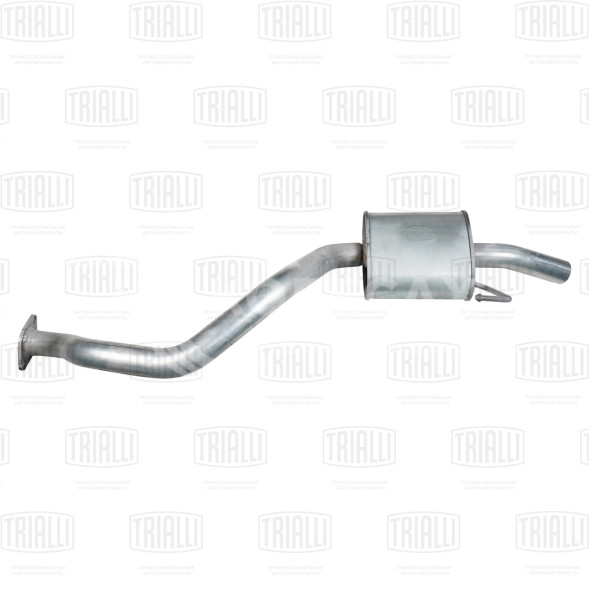 Глушитель для автомобилей SsangYong Rexton (06-) 2.7d основной (алюминизированная сталь)