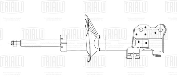 Амортизатор (стойка) передний левый для автомобиля Nissan Almera (95-) после 08.97 г.в.