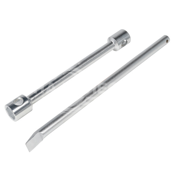 Ключ баллонный торцевой кованый 32*30*400мм с воротком