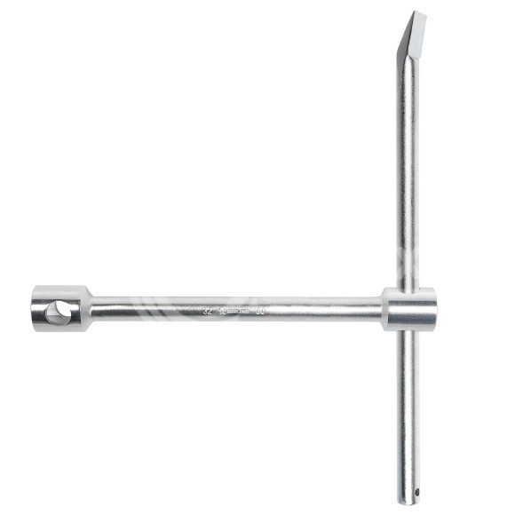 Ключ баллонный торцевой кованый 32*30*400мм с воротком