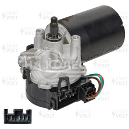 Моторедуктор стеклоочистителя для автомобилей Fiat/Citroen Ducato (02-)/Jumper (02-) (передний)