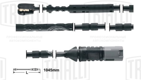 Датчик износа задних тормозных колодок для автомобилей BMW 1 (F20) (11-) / 3 (F30) (11-)