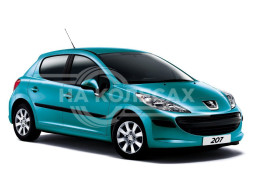 Арки задние Peugeot 207 1дорест/1рест