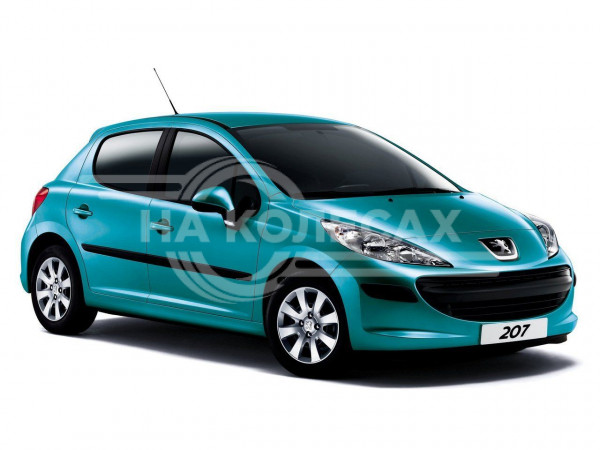 Арки задние Peugeot 207 1дорест/1рест