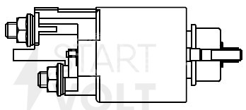 Реле втягивающее стартера для автомобилей BMW X1 F48 (14-) 2.0D