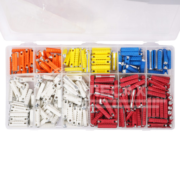 Предохранители &quot;цилиндрические&quot; в пласт.коробке (360 шт. 5-25А)