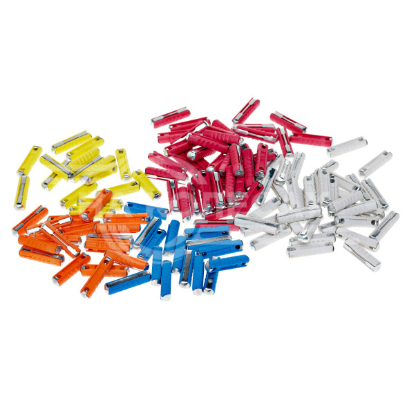 Предохранители &quot;цилиндрические&quot; в пласт.коробке (360 шт. 5-25А)