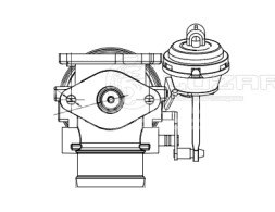 Клапан EGR (рециркуляции отработавших газов) для автомобилей VW Golf IV (96-)/Skoda Octavia (97-) 1.9D
