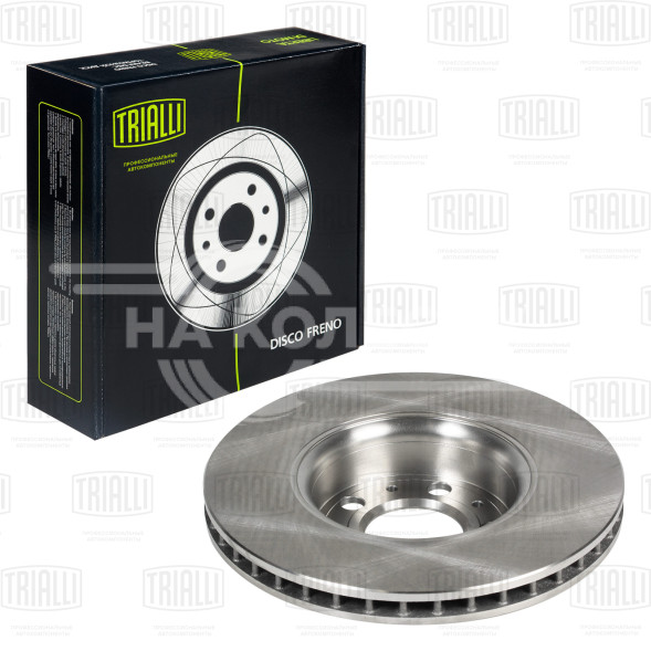 Диск тормозной передний для автомобилей Volvo XC70 (00-) R15 d=286 окрашенный