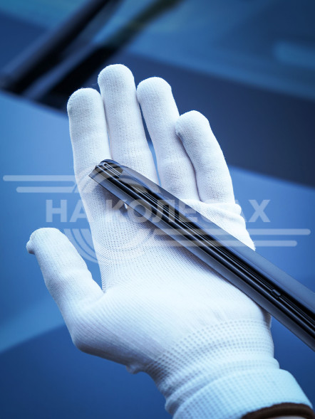 Щетка стеклоочистителя 350 мм (14&quot;) гибридная, 3 адаптера