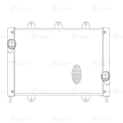 ОНВ (радиатор интеркулера) для автомобилей ГАЗель-Бизнес Cummins (тип TRM)