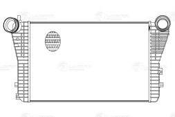 ОНВ (радиатор интеркулера) для автомобилей Tiguan (08-)/Passat (05-)/Jetta (05-)