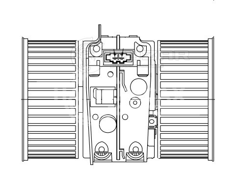 Электровентилятор отопителя для автомобилей Renault Megane III (08-)