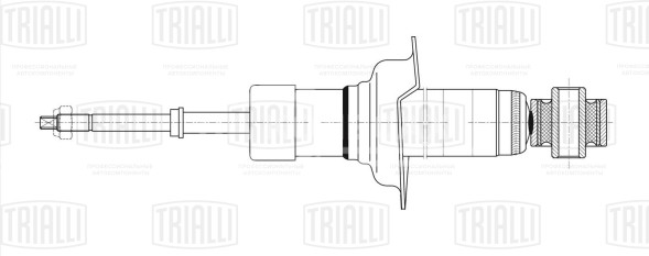 Амортизатор заний для автомобиля Nissan Almera (95-) после 08.97 г.в.