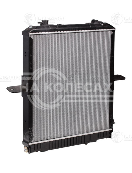 Радиатор охлаждения для автомобилей Isuzu ELF NPR75 (06-) (с рамкой)