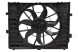 Электровентилятор охлаждения для автомобилей Touareg II (10-) (с кожухом) (600W)