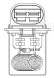 Резистор электровентилятора охлаждения для автомобилей Renault Fluence (10-)/Megane III (08-)