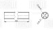 Труба глушителя прямая 40х1000 (d=40х1.5, L=1000мм) (алюминизированная сталь)