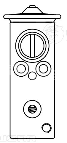 Клапан расширительный кондиционера (ТРВ) для автомобилей Fluence (10-)