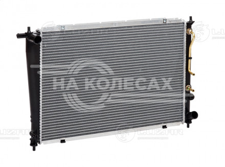 Радиатор охлаждения для а/м Hyundai H-1/Starex (96-) 2.4i/2.5D AT