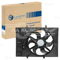 Электровентилятор охлаждения для автомобилей Great Wall Hover (05-)/H3 (10-)/H5 (10-) ) 2.0i/2.4i (с кожухом)