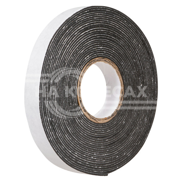Лента двусторонняя клейкая (скотч), 12мм*5м, EVA вспененная основа, черная