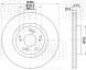 Диск тормозной для автомобилей Honda Accord (02-) передний d=300