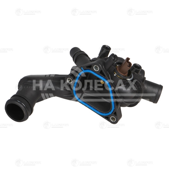 Термостат для автомобилей Peugeot 308 (07-)/Citroen C4 (10-) 1.6i MТ («быстросъём», датчик температуры слева)