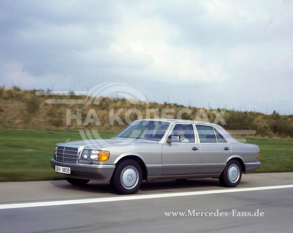 Внешние ремонтные пороги Mercedes-Benz S-klasse 2дорест/2рест (W126)
