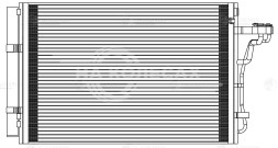 Радиатор кондиционера для автомобилей Soul II (14-) 1.6i/2.0i