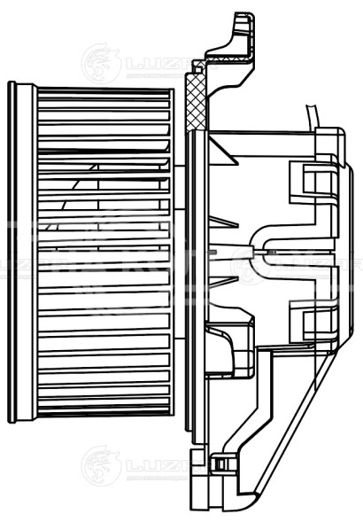 Электровентилятор отопителя для автомобилей Mercedes-Benz GLA/GLB (H247) (20-)/CLA (C118) (19-)/A (W177) (18-)