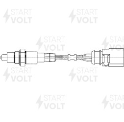Датчик кислорода для автомобилей VAG Octavia A7 (13-)/Karoq (17-) 1.6i после катализатора