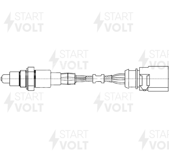 Датчик кислорода для автомобилей VAG Octavia A7 (13-)/Karoq (17-) 1.6i после катализатора
